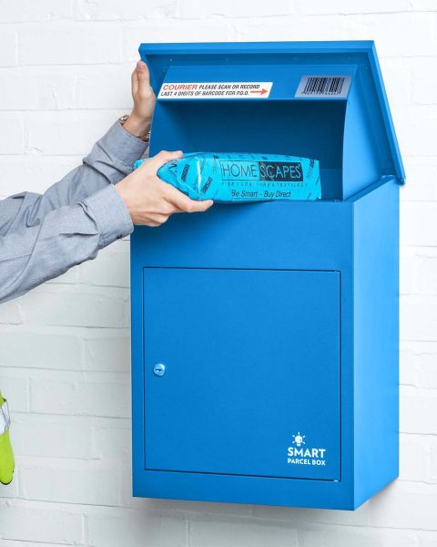 SMART PARCEL BOX™ Medium Front Access Blue
