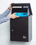 Smart Parcel Box® Medium Front Access Black