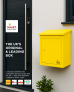 Smart Parcel Box® Medium Front Access Yellow