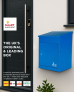 Smart Parcel Box® Medium Front Access Blue
