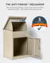 Smart Parcel Box® Medium Front Access Cream