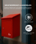 Smart Parcel Box® Medium Front Access Red