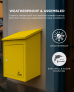 Smart Parcel Box® Medium Front Access Yellow