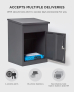 Smart Parcel Box® Medium Front Access Dark Grey