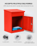 Smart Parcel Box® Medium Front Access Red