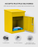 Smart Parcel Box® Medium Front Access Yellow