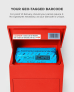 Smart Parcel Box® Medium Front Access Red