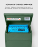 Smart Parcel Box® Medium Front Access Green