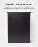 Smart Parcel Box® Medium Front Access Black