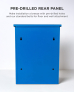 Smart Parcel Box® Medium Front Access Blue