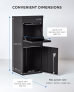 Smart Parcel Box® Large Front & Rear Access Black