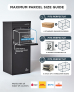 Smart Parcel Box® Large Front & Rear Access Black