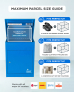 Smart Parcel Box® Medium Front Access Blue