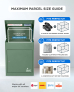 Smart Parcel Box® Medium Front Access Green