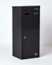 Smart Parcel Box® Large Front & Rear Access Black