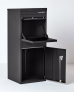 Smart Parcel Box® Large Front & Rear Access Black