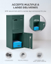 Smart Parcel Box® Large Front & Rear Access Green