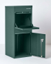 Smart Parcel Box® Large Front & Rear Access Green