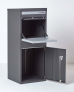 Smart Parcel Box® Large Front & Rear Access Dark Grey