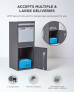 Smart Parcel Box® Large Front & Rear Access Dark Grey