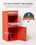 Smart Parcel Box® Large Front & Rear Access Red