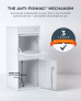 Smart Parcel Box® Large Front & Rear Access White