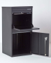 Smart Parcel Box® Extra Large Front & Rear Access Black