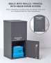 Smart Parcel Box® Extra Large Front & Rear Access Dark Grey