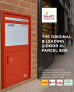 Smart Parcel Box® Extra Large Front & Rear Access Red