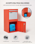 Smart Parcel Box® Extra Large Front & Rear Access Red
