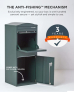 Smart Parcel Box® Large Curve Top Front Access Green