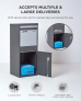Smart Parcel Box® Large Front & Rear Access Dark Grey