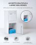 Smart Parcel Box® Large Front & Rear Access White