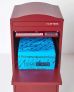 Large Curve Top Front Access Bordeaux Red Smart Parcel Box