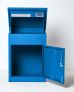 Medium Front Access Blue Smart Parcel Box