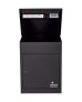 SMART PARCEL BOX™ Medium Front Access Black