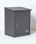 Medium Front Access Dark Grey Smart Parcel Box