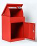 Medium Front Access Red Smart Parcel Box