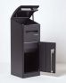 SMART PARCEL BOX™ Extra Large Slanted Top Front Access Black