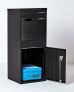SMART PARCEL BOX™ Large Front & Rear Access Black
