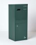 Large Front & Rear Access Green Smart Parcel Box