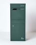 Large Front & Rear Access Green Smart Parcel Box