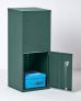 Large Front & Rear Access Green Smart Parcel Box
