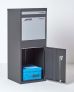 SMART PARCEL BOX™ Large Front & Rear Access Dark Grey