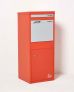 Large Front & Rear Access Red Smart Parcel Box