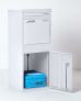 SMART PARCEL BOX™ Large Front & Rear Access White