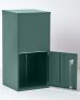 Extra Large Front & Rear Access Green Smart Parcel Box