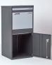 Smart Parcel Box® Extra Large Front & Rear Access Dark Grey