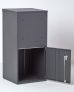 Extra Large Front & Rear Access Dark Grey Smart Parcel Box