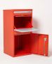 Extra Large Front & Rear Access Red Smart Parcel Box